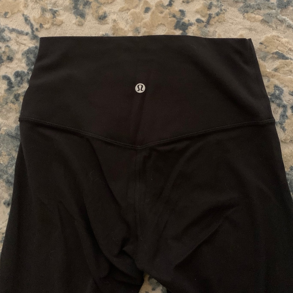 Lululemon black align crop pant